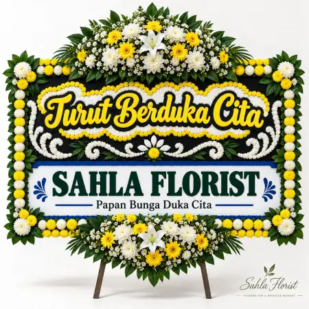 Papan Bunga Duka Boalemo